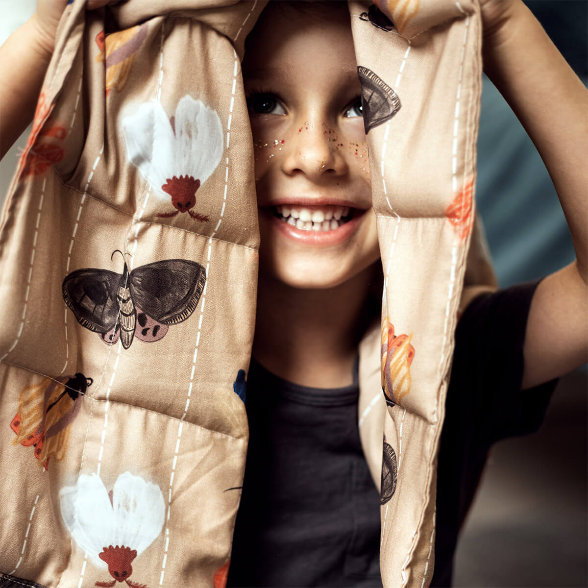 Couverture lestée médicale Senso-Rex® Kids Moths